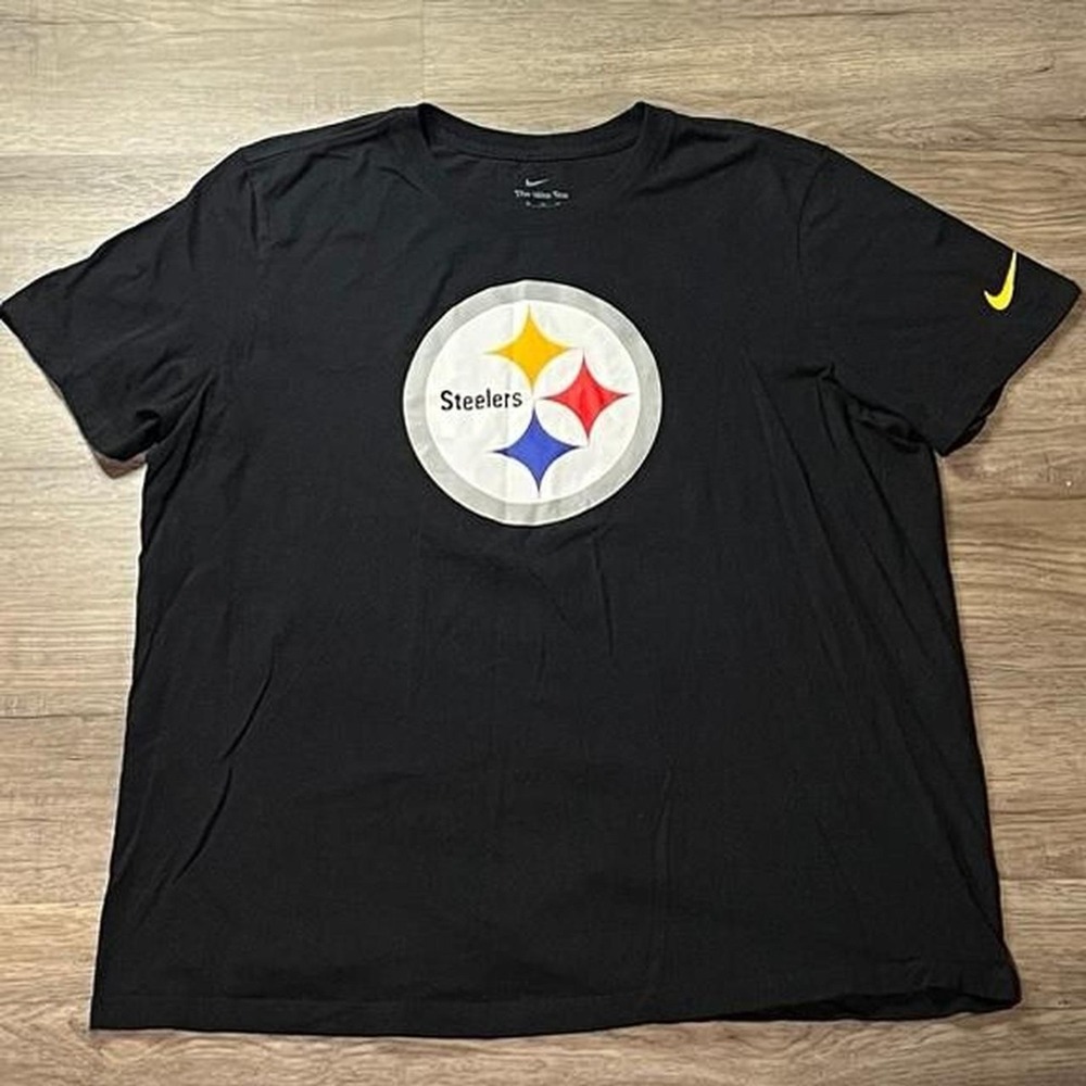 Nike Black Retro Sportswear Pittsburgh Steelers Shirt size XL